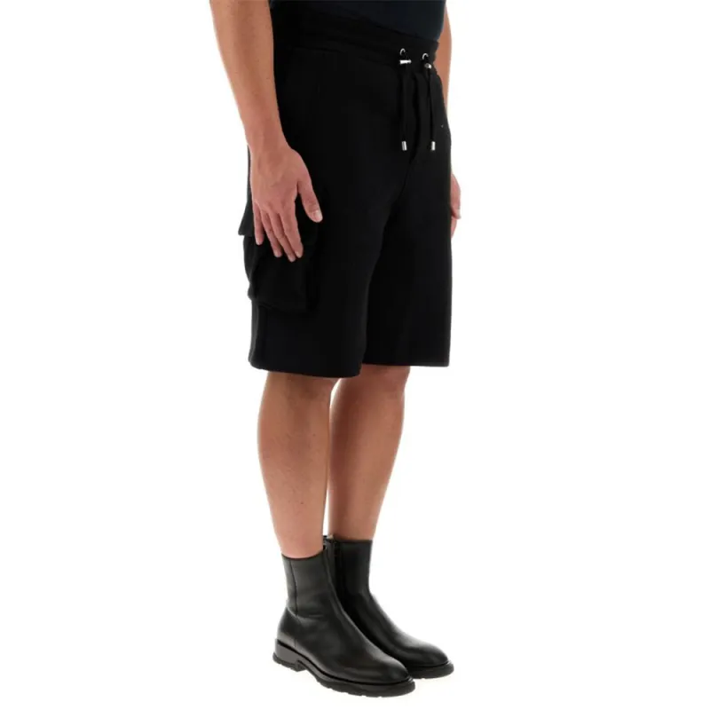 BALMAIN Classic Drawstring Bermuda Shorts-4