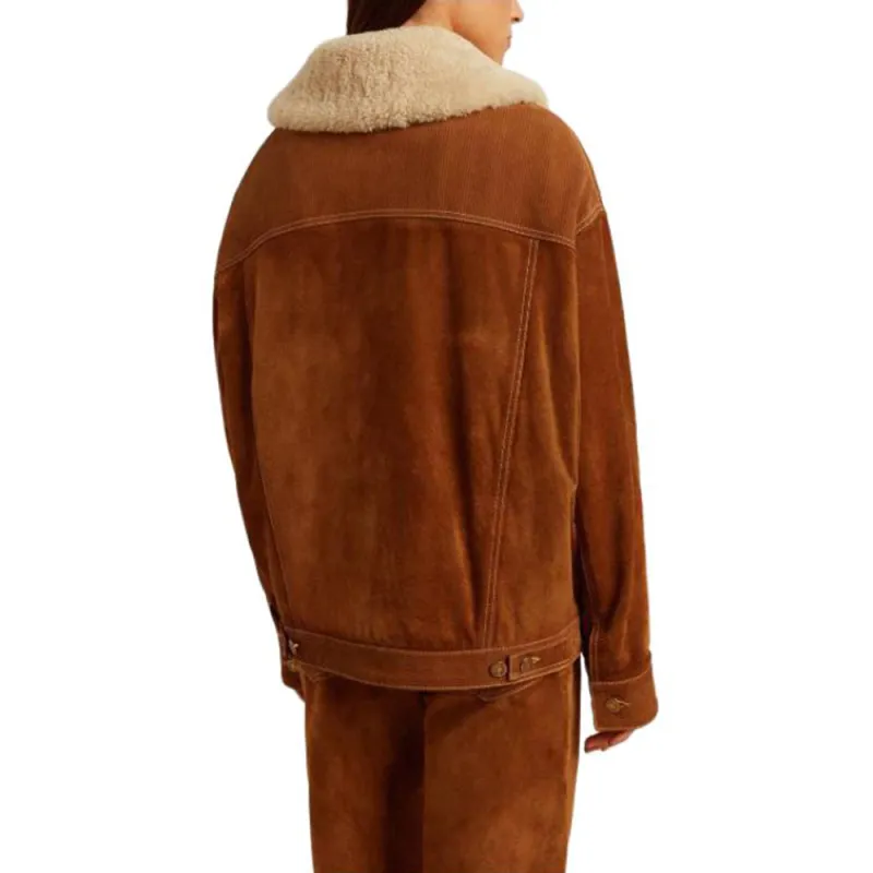 Golden Goose Buttoned Corduroy Jacket-4