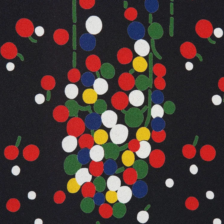 SAINT LAURENT Confetti-Print Flared Dress-6