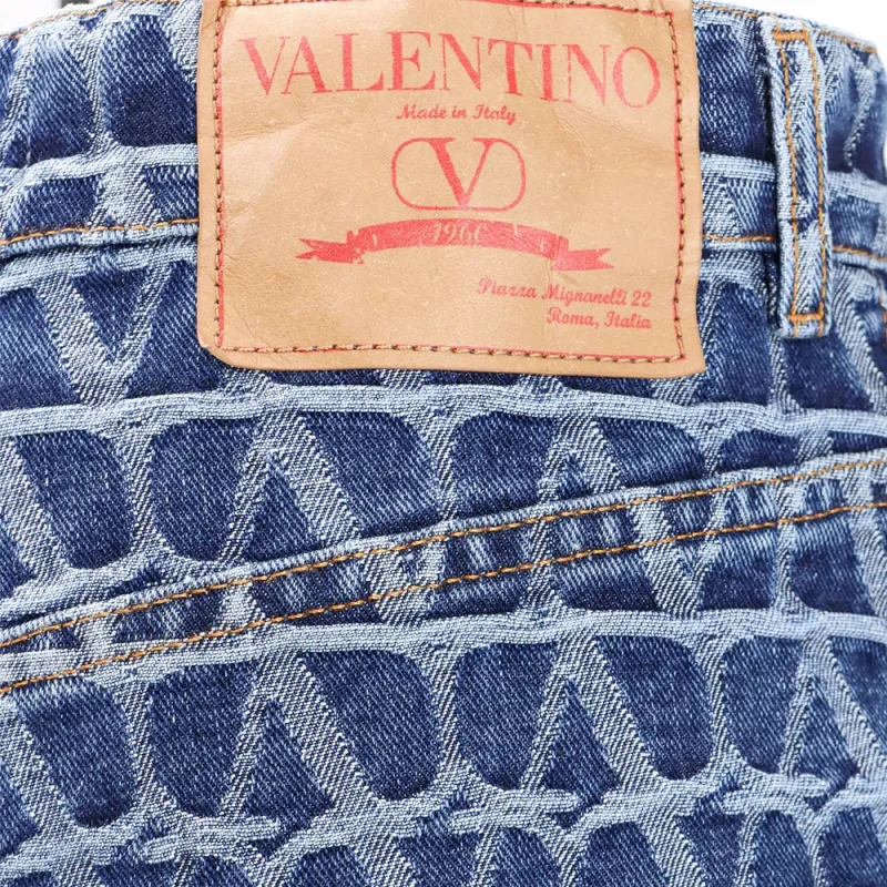 Valentino SS24 Jeans Women's Blue-4