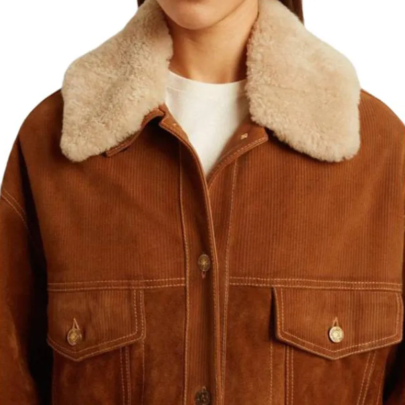 Golden Goose Buttoned Corduroy Jacket-6