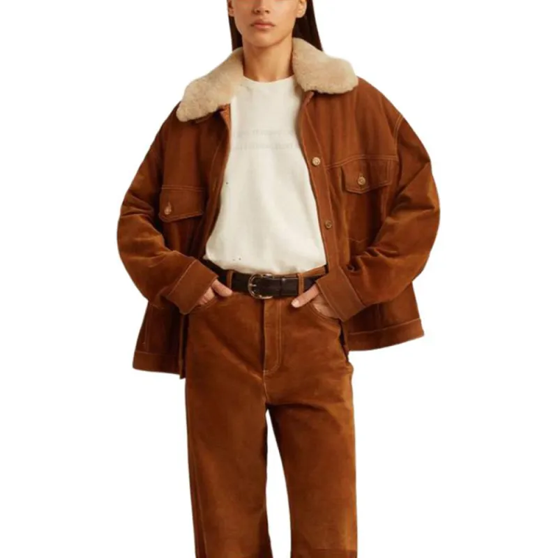 Golden Goose Buttoned Corduroy Jacket-3