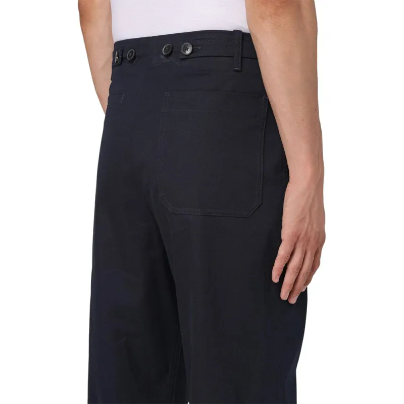 Valentino Mid Rise Pleated Straight Leg Trousers-5