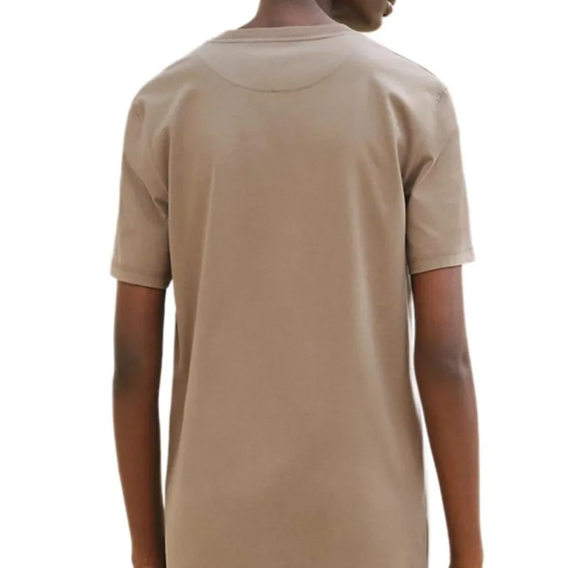 HERMES Short Sleeved Dresses Women's Taupe-4