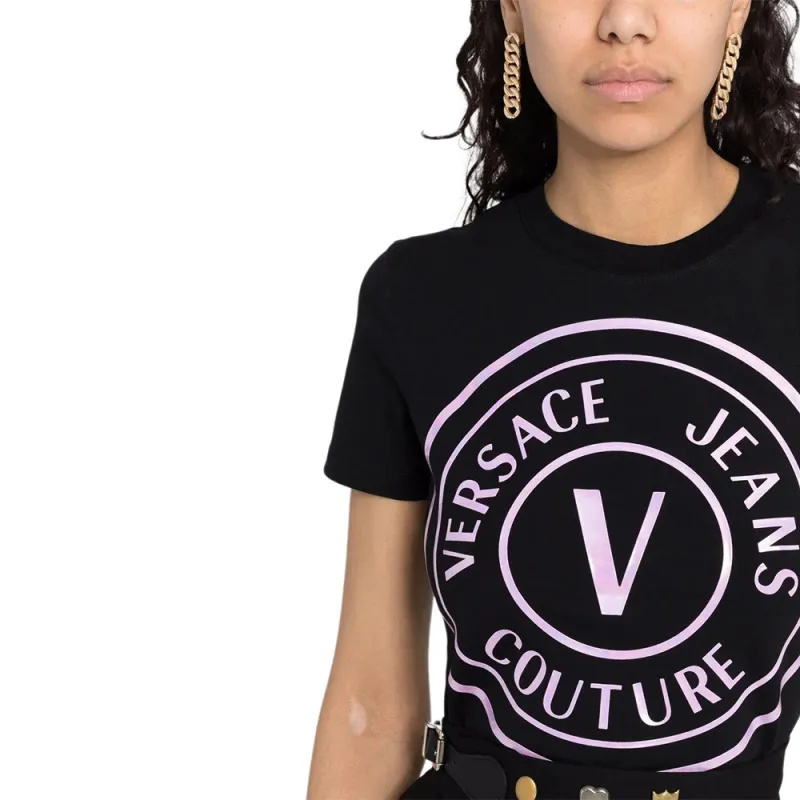 VERSACE JEANS COUTURE T Shirt Women's Black-5