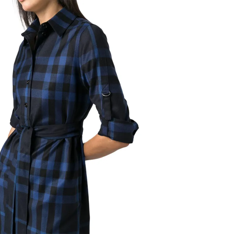 Burberry FW22 Long-Sleeved Dresses Women's Blue-5