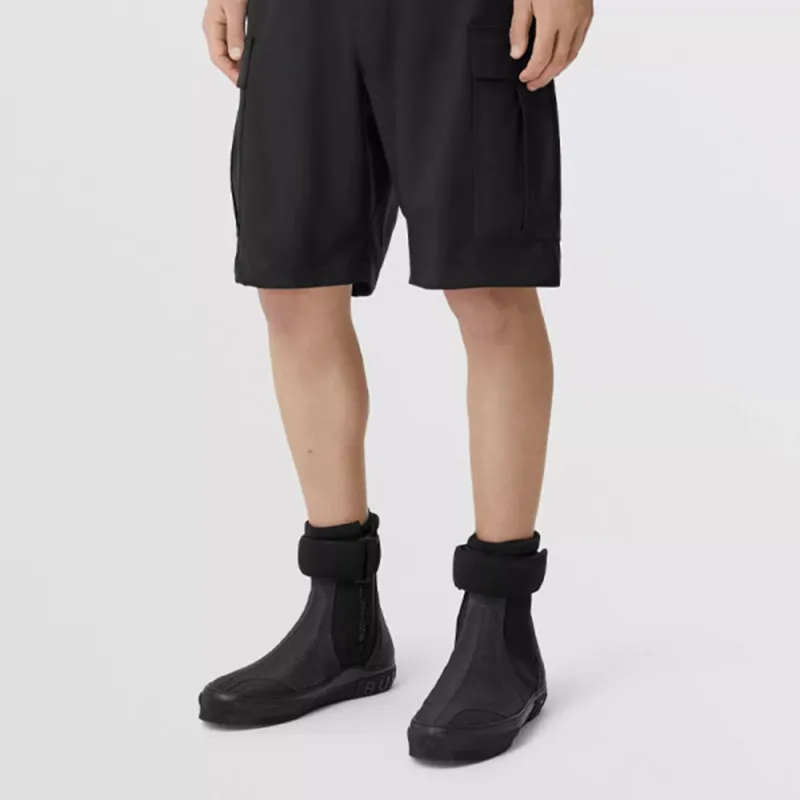Burberry FW22 Casual Shorts Men's Black-4