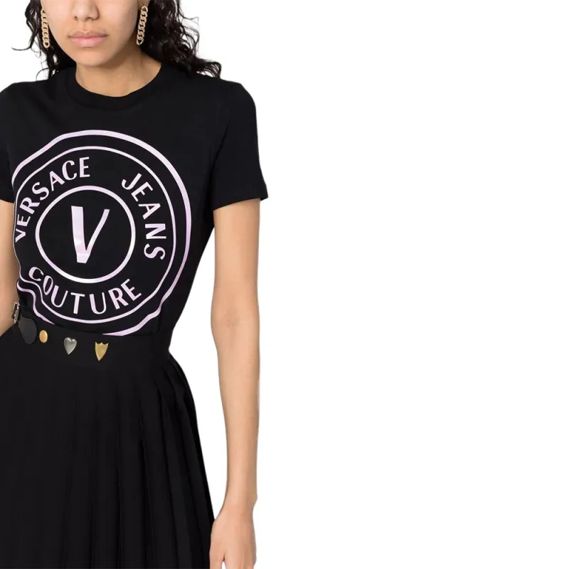 VERSACE JEANS COUTURE T Shirt Women's Black-4