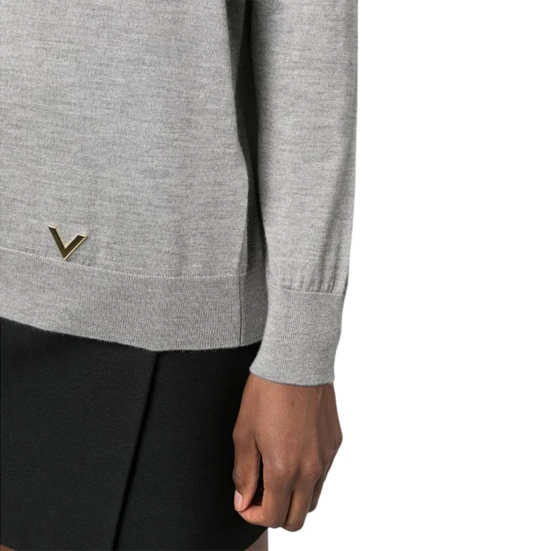 Valentino Sweaters Women's Gray-4