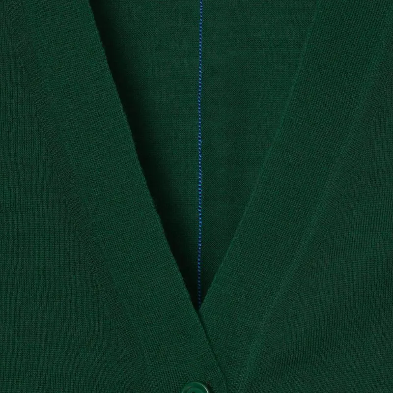 Burberry Fine knit Wool Cardigan-5