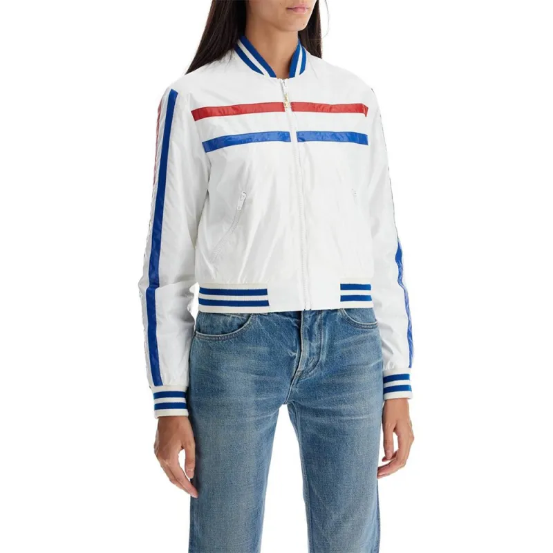 CELINE Cropped Blouson Jacket-3