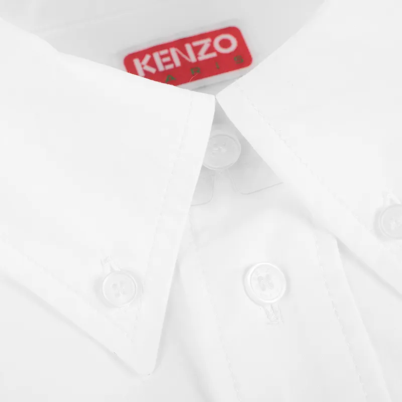 KENZO Boke Flower embroidered Button down Shirt-3