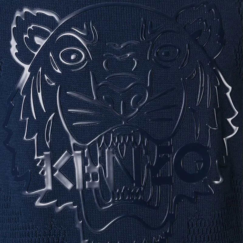 KENZO Sweatshirts Men Navy Blue-4