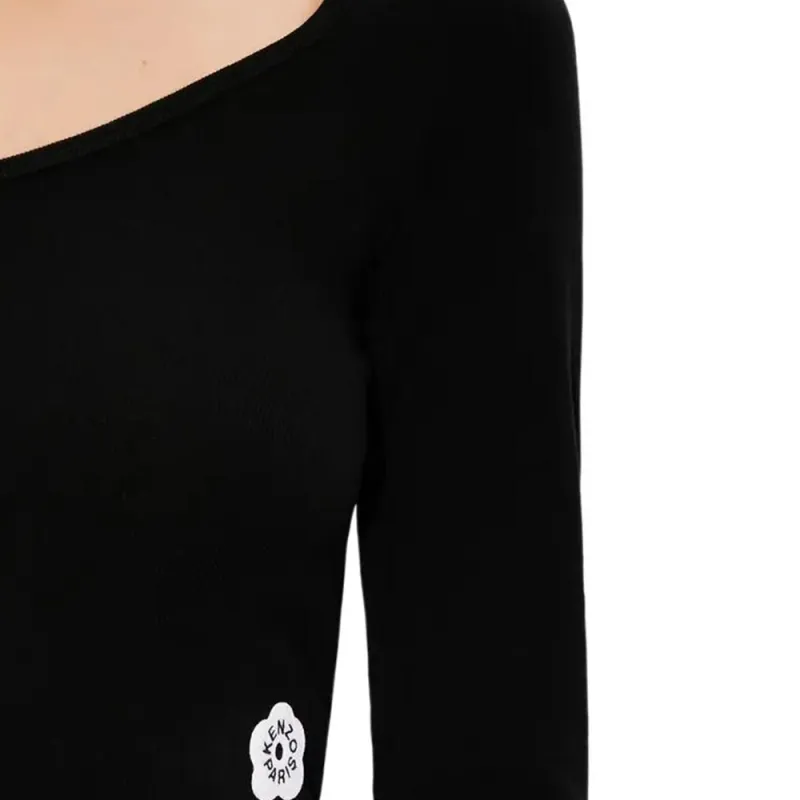 KENZO Boke Flower Cropped T shirt-6