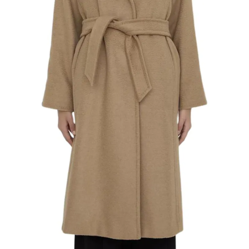 MaxMara Manuela Icon Belted Long Sleeved Coat-4