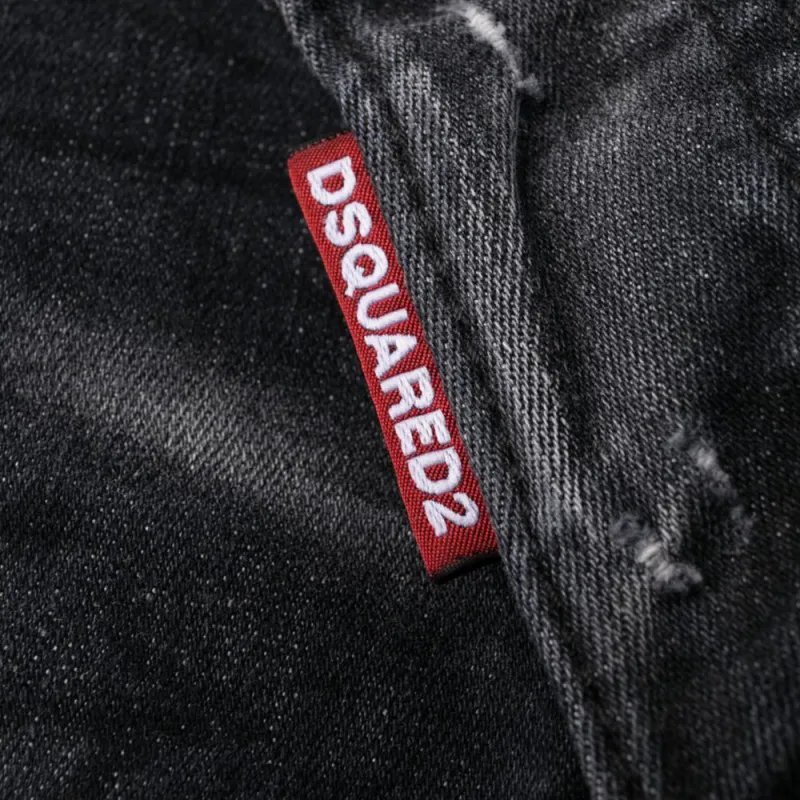 DSQUARED 2 Jennifer Straight-Leg Distressed Skinny Jeans-4