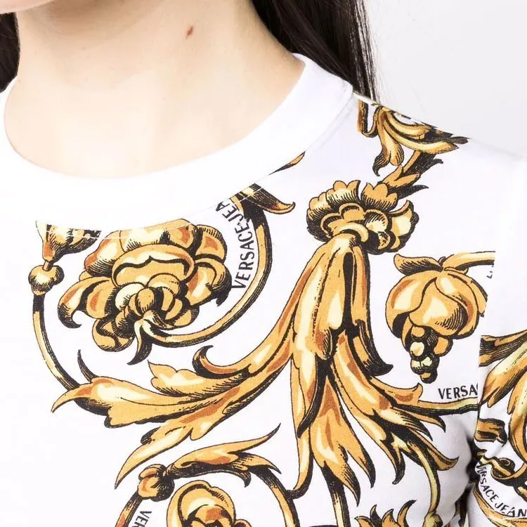 VERSACE JEANS COUTURE T Shirt Women's White-4