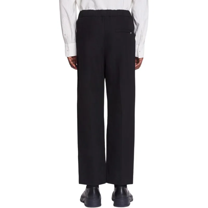 Lanvin Mid Rise Tapered Cropped Trousers-1