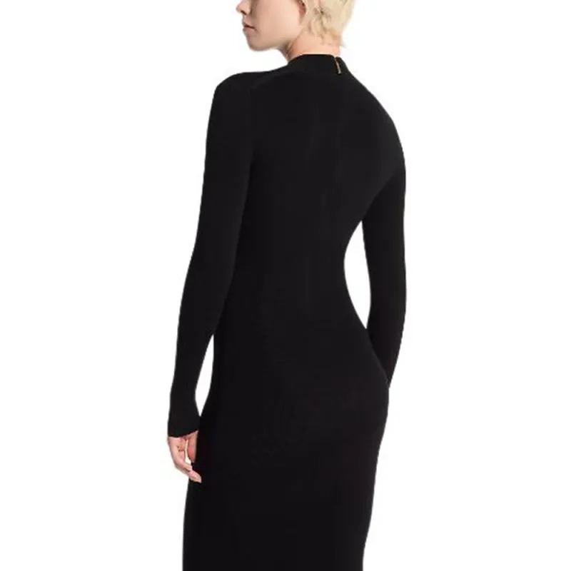 MICHAEL KORS Long Sleeved Dresses Women's Black-4