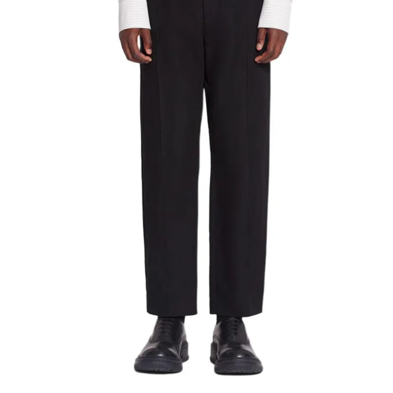 Lanvin Mid Rise Tapered Cropped Trousers-3