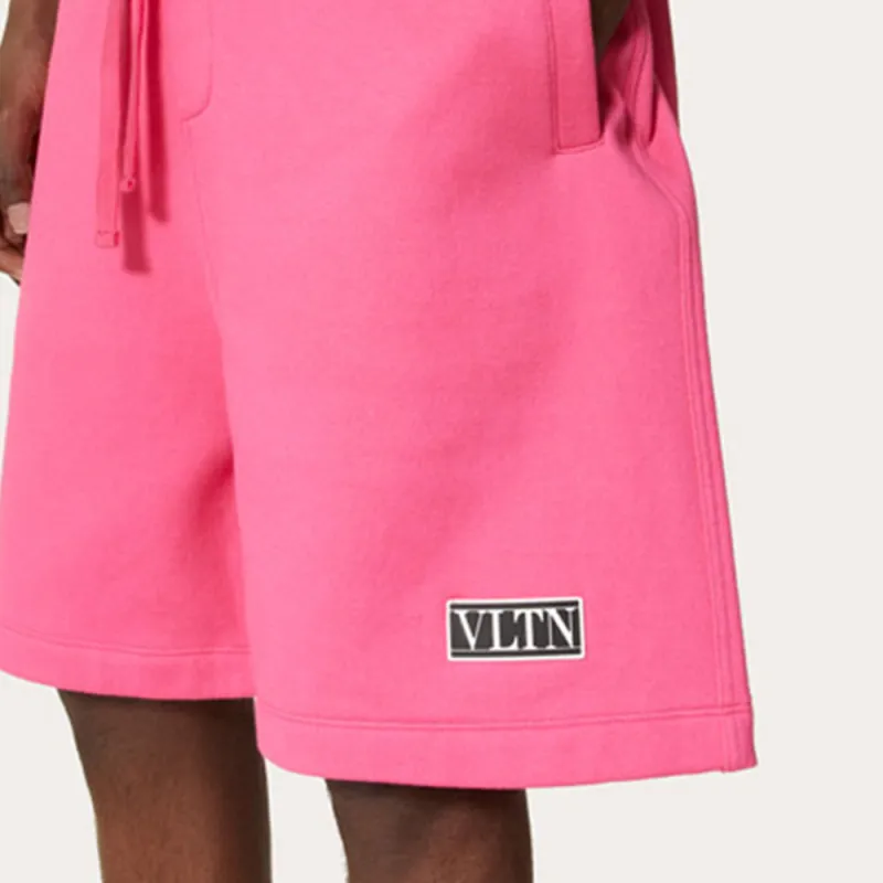 Valentino SS21 Casual Shorts Men's Pink-4