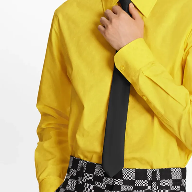 LOUIS VUITTON SS21 Shirt Men's Yellow-5