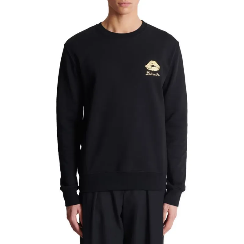 BALMAIN Kiss Printed Sweatshirt-1