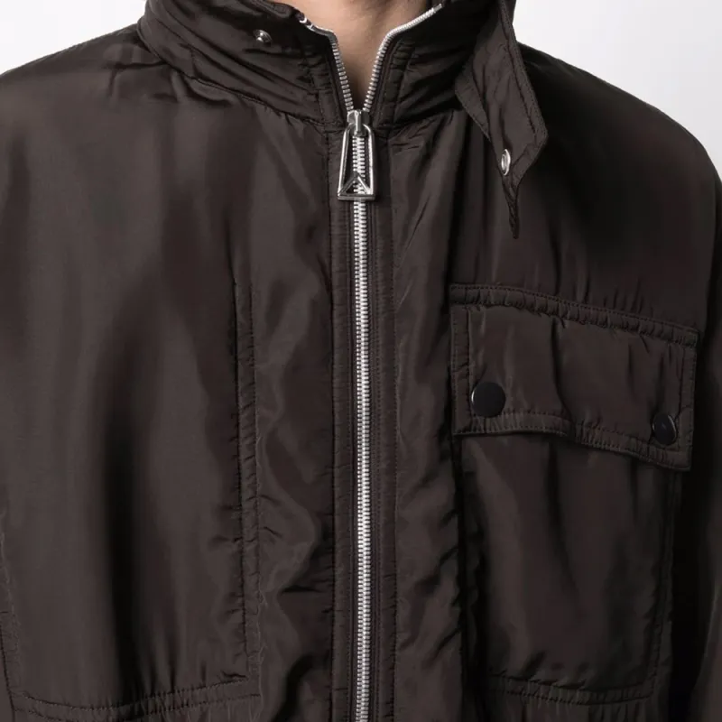 Bottega Veneta FW21 Parka Coats Men's Black-1