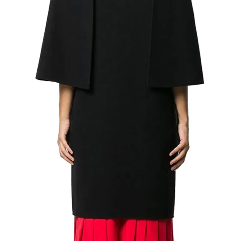 FENDI Coats Women's Black-5
