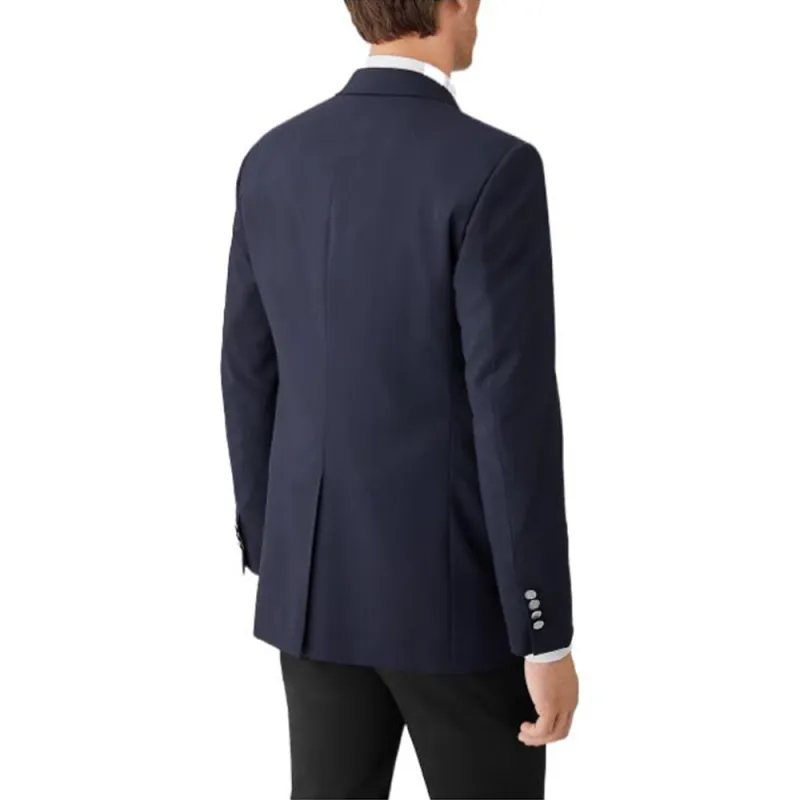 HERMES FW22 Business Suits Coats Men's Blue-1