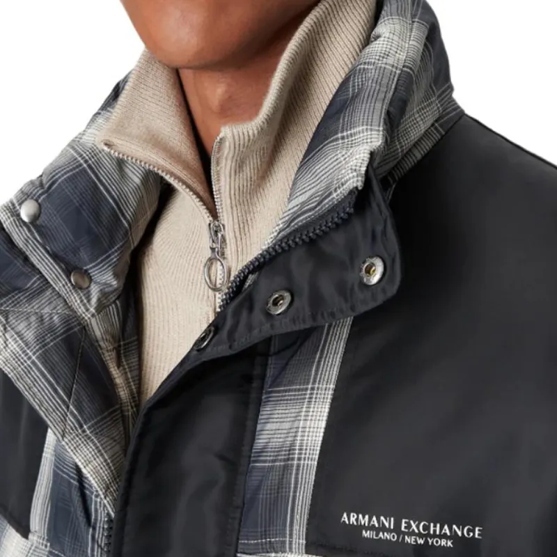 ARMANI EXCHANGEAE SS23 Jackets & Coats Men's Navy Blue-5
