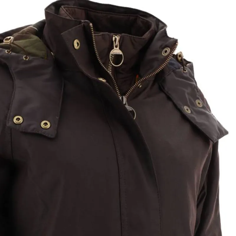 BARBOUR Cannich Wax Hooded Parka-6