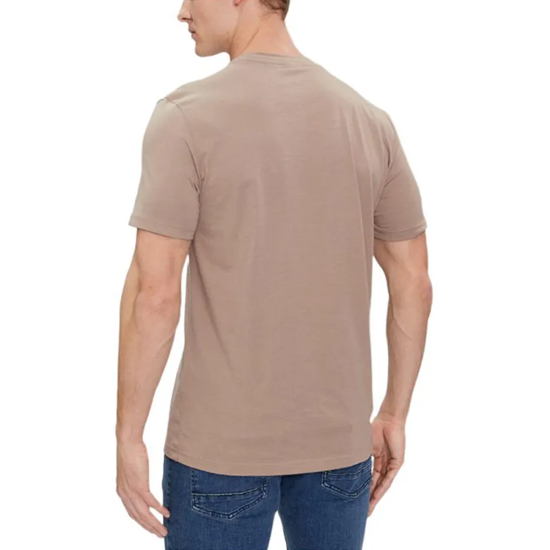 HUGO BOSS Logo Printed Crewneck T Shirt-4