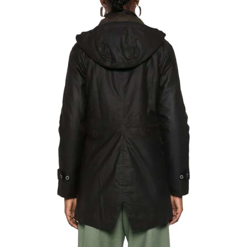 BARBOUR Cannich Wax Hooded Parka-3