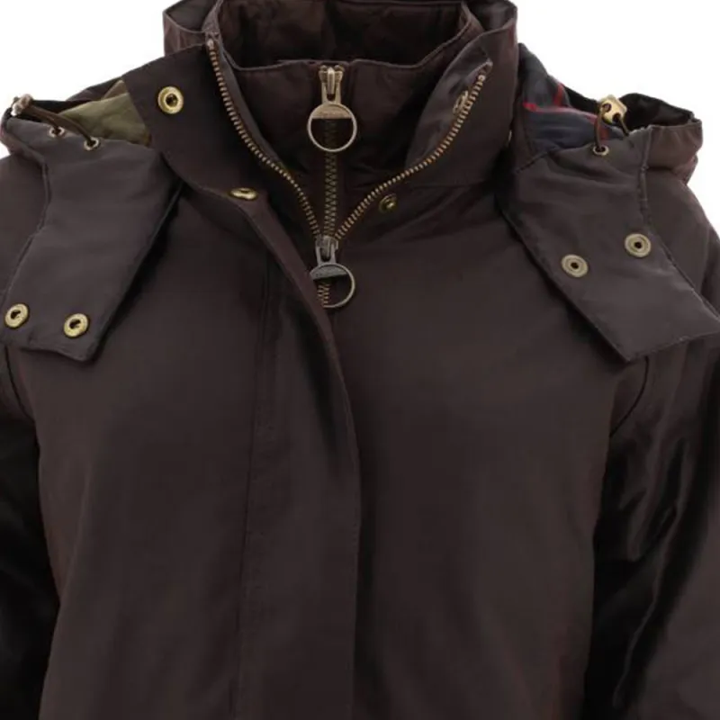 BARBOUR Cannich Wax Hooded Parka-5