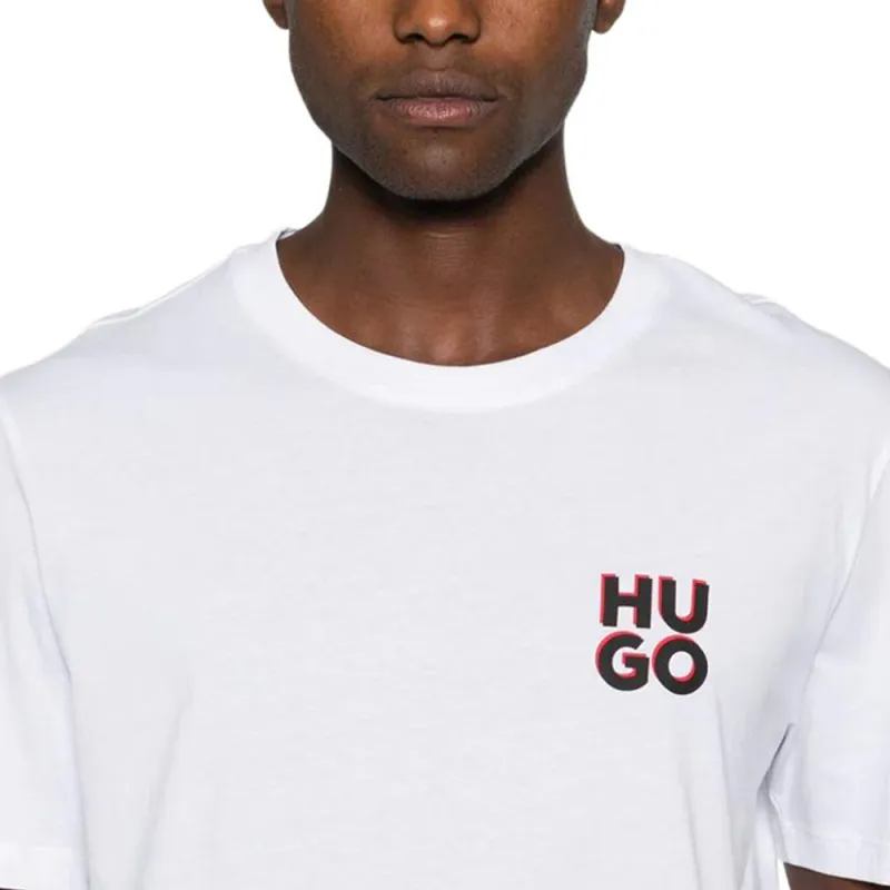 HUGO BOSS Logo print T shirt Pack Of Two-7