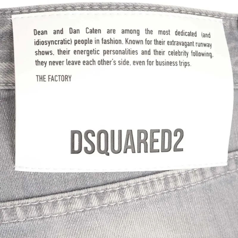 DSQUARED 2 Distressed Slim Jeans-5