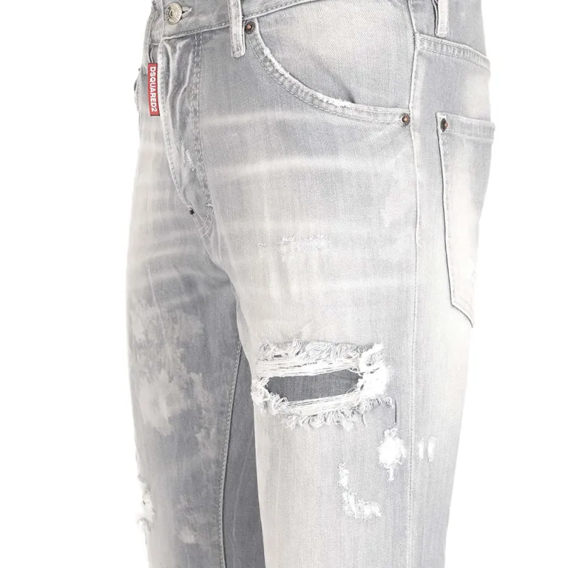 DSQUARED 2 Distressed Slim Jeans-4
