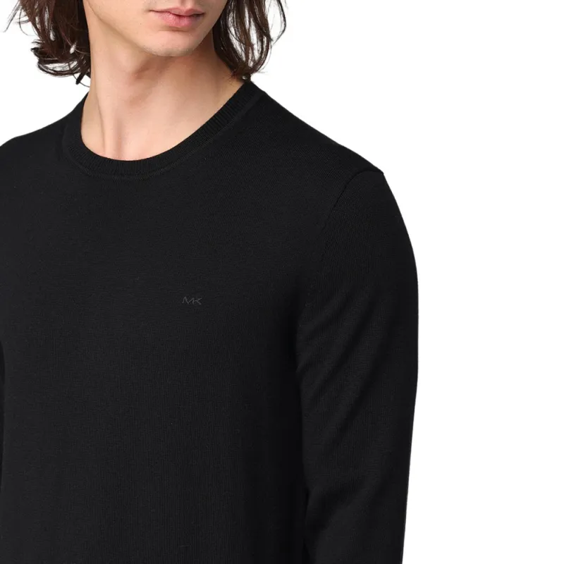 MICHAEL KORS Logo Embroidered Crewneck Jumper-4