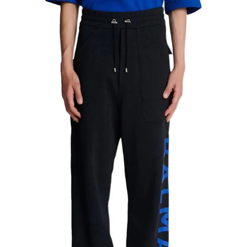 BALMAIN Side Printed Trousers-7