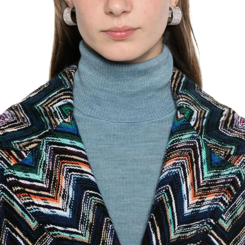 MISSONI Chevron knit Coat-4