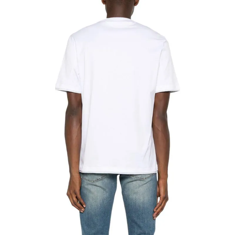 Brunello Cucinelli Logo Embroidered Layered T Shirt-2