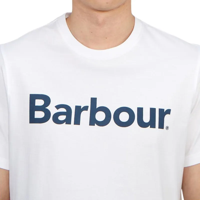 BARBOUR SS22 T Shirt Men's White-6