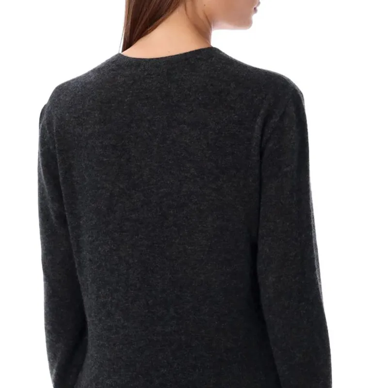 SAINT LAURENT Crewneck Long Sleeved Jumper-4