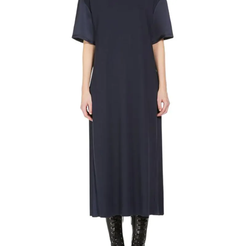 WEEKEND MaxMara Short Sleeved Dress Women's Black-4