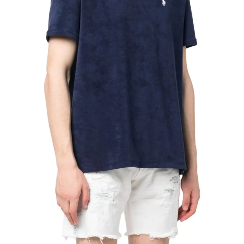Polo Ralph Lauren Logo Embroidered Crewneck T Shirt-5