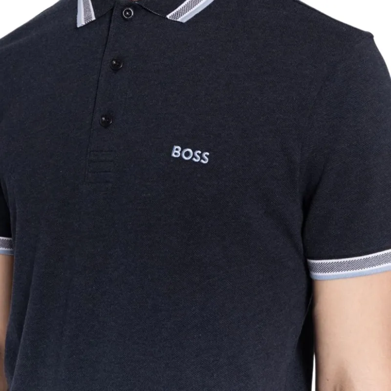 HUGO BOSS Paddy Logo embroidered Polo Shirt-5