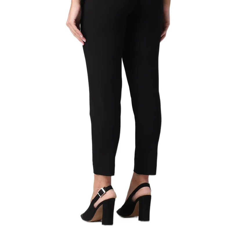 MICHAEL KORS Michael MICHAEL KORS Mid Waist Straight Leg Cropped Trousers-5