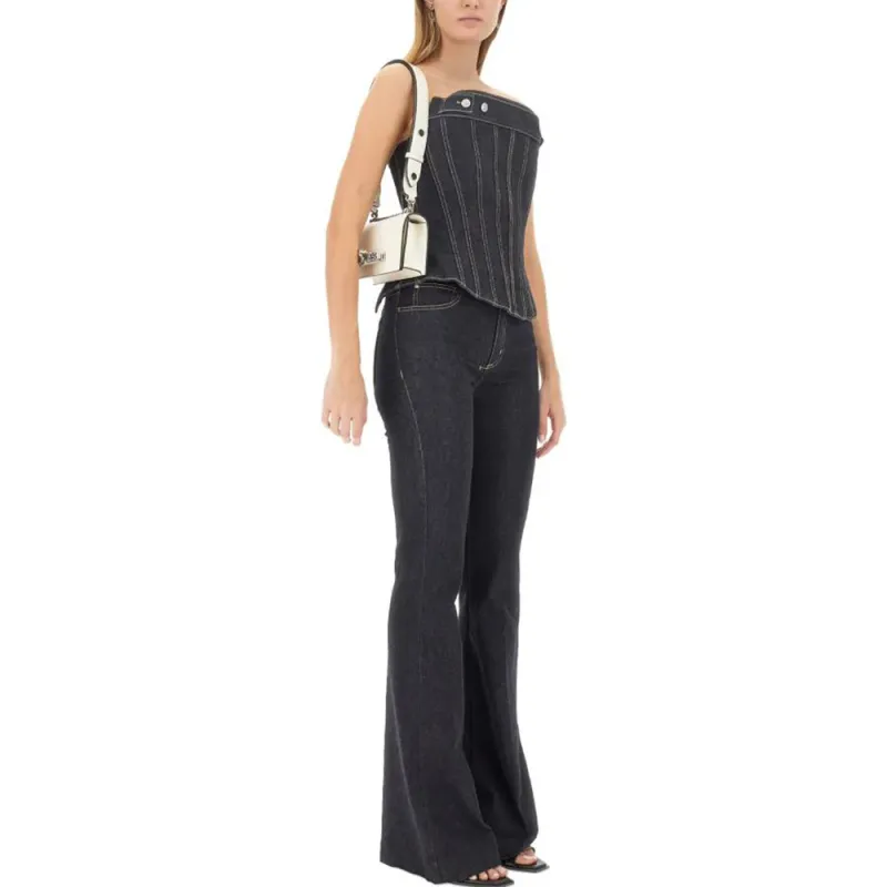 Alexander McQueen Strapless Bustier Top-2