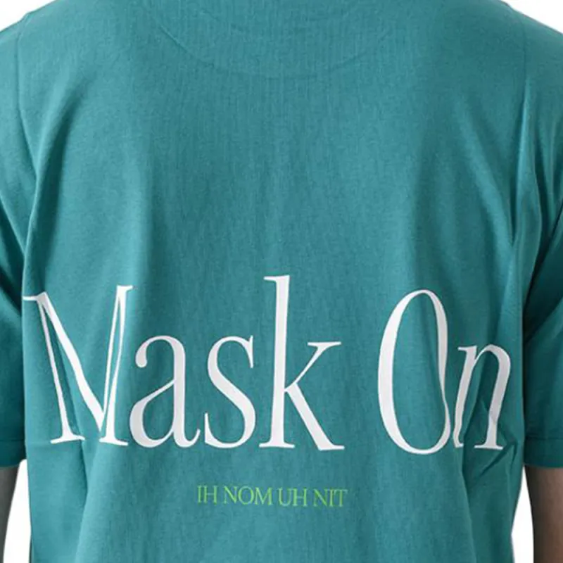 IH NOM UH NIT T Shirt Men's Blue-6